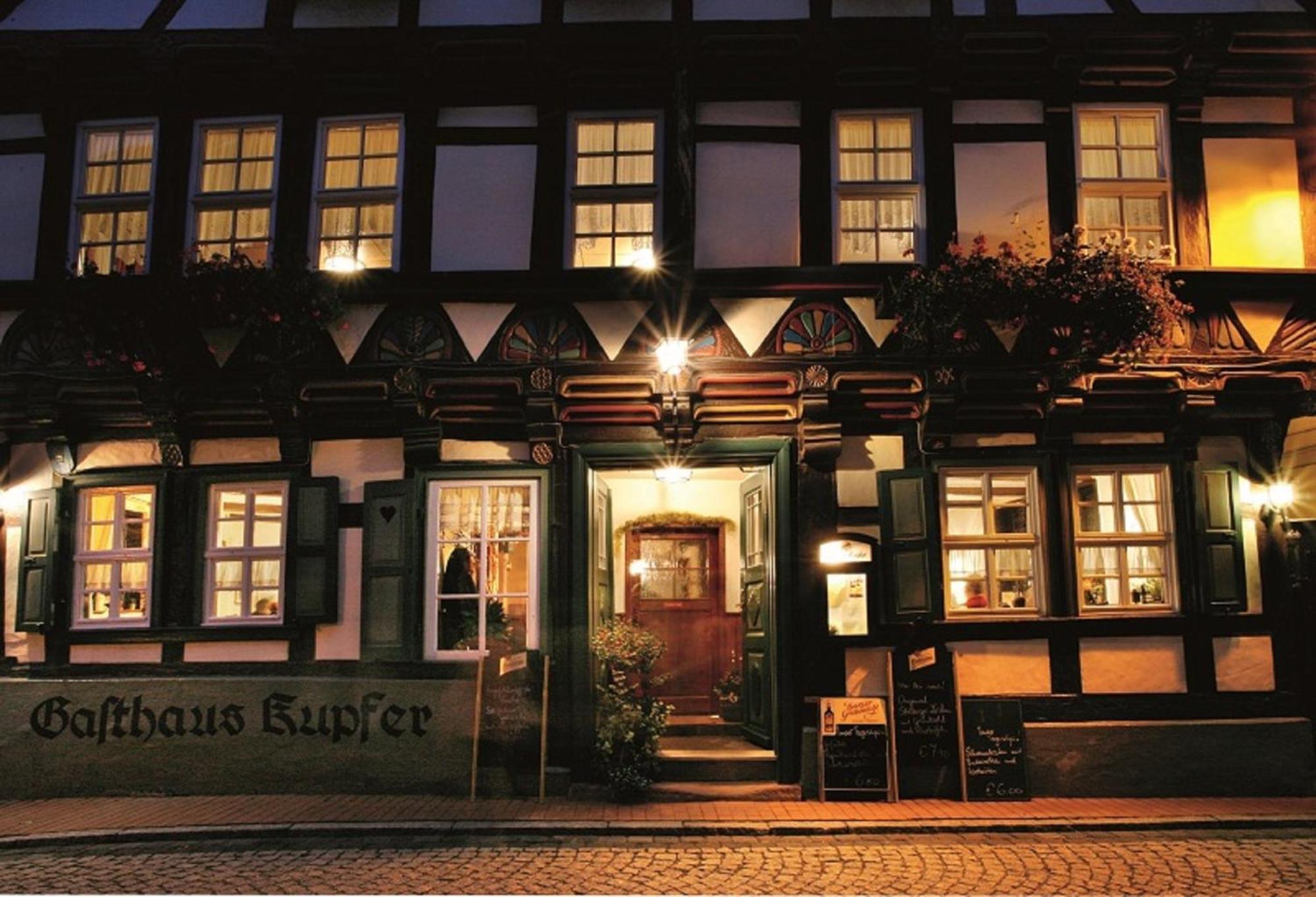 Gasthaus Kupfer Stolberg i. Harz Extérieur photo
